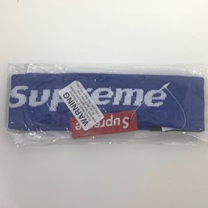 Supreme Headband New Era Blue NEW
